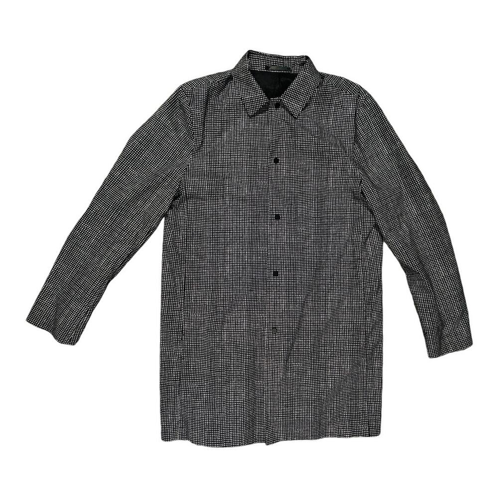 COS LIGHTWEIGHT MAC JACKET SIZE 36 POLKA DOT